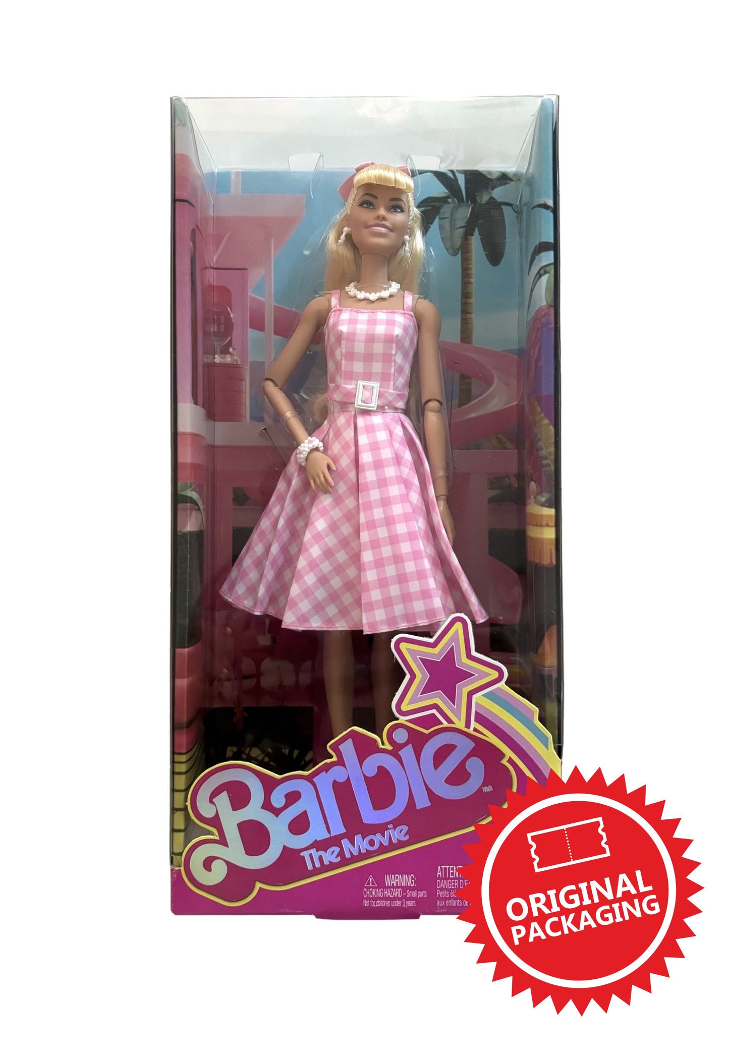 Barbie The Movie Collectable Gingham Dress Doll