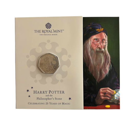 Harry Potter - Professor Dumbledore 50p Coin.