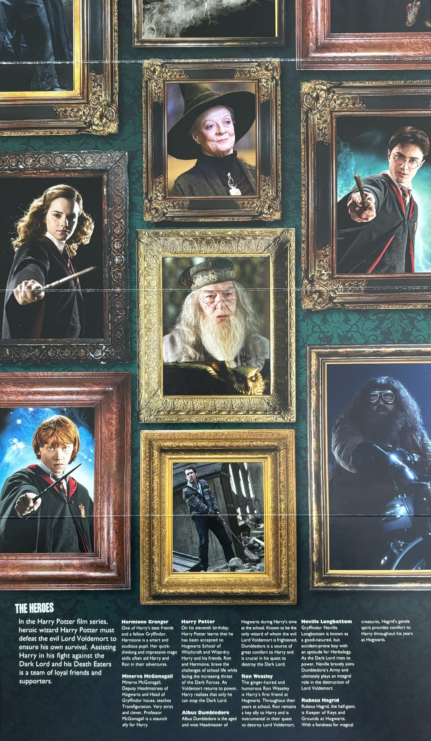 Harry Potter Heroes & Villains Collectable Stamps 2011