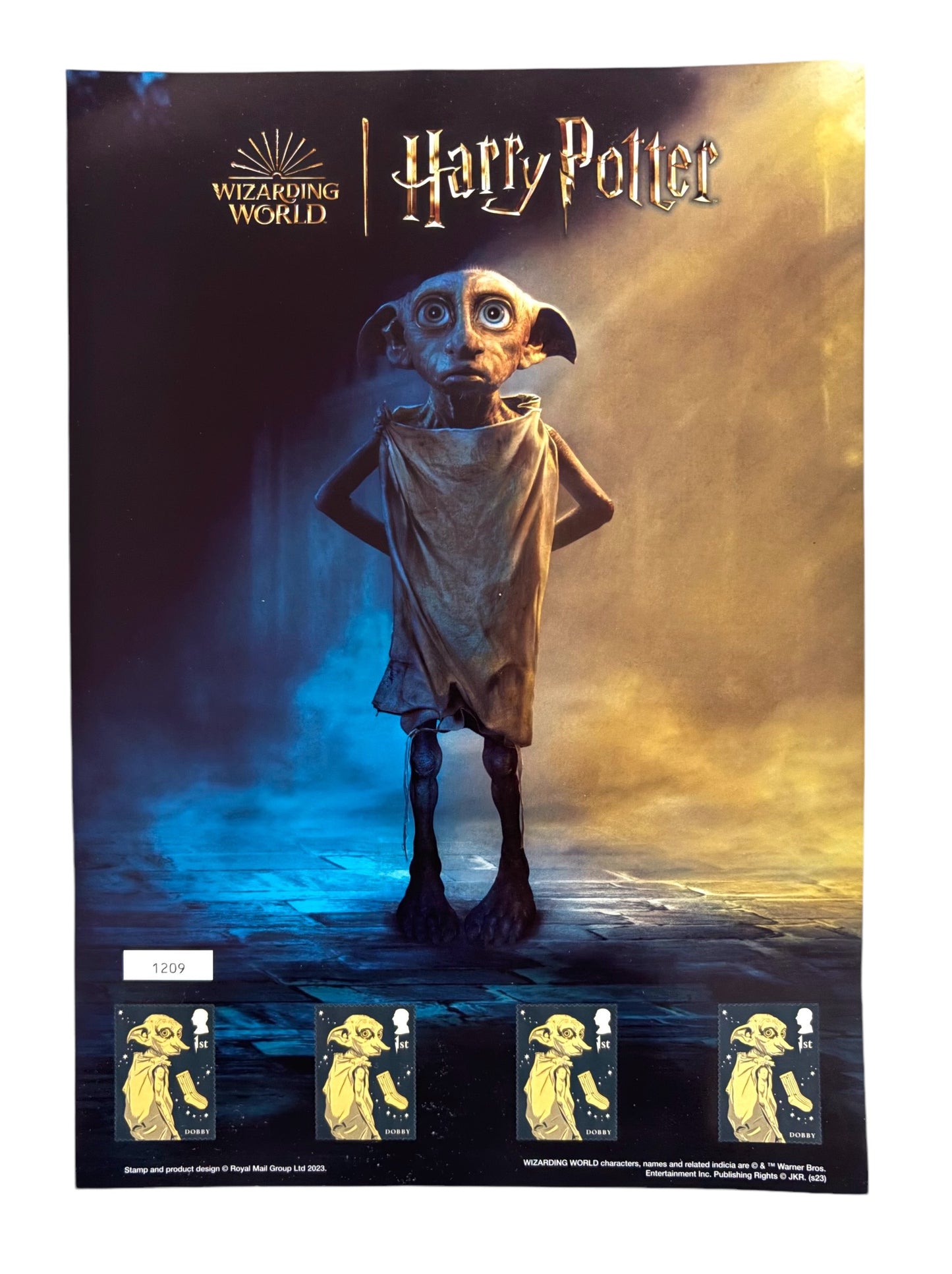 Harry Potter Fan Sheet Dobby