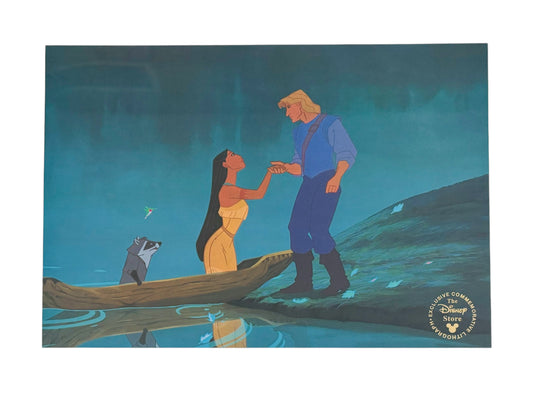 Disney Store Pocahontas Exclusive Commemorative Lithograph