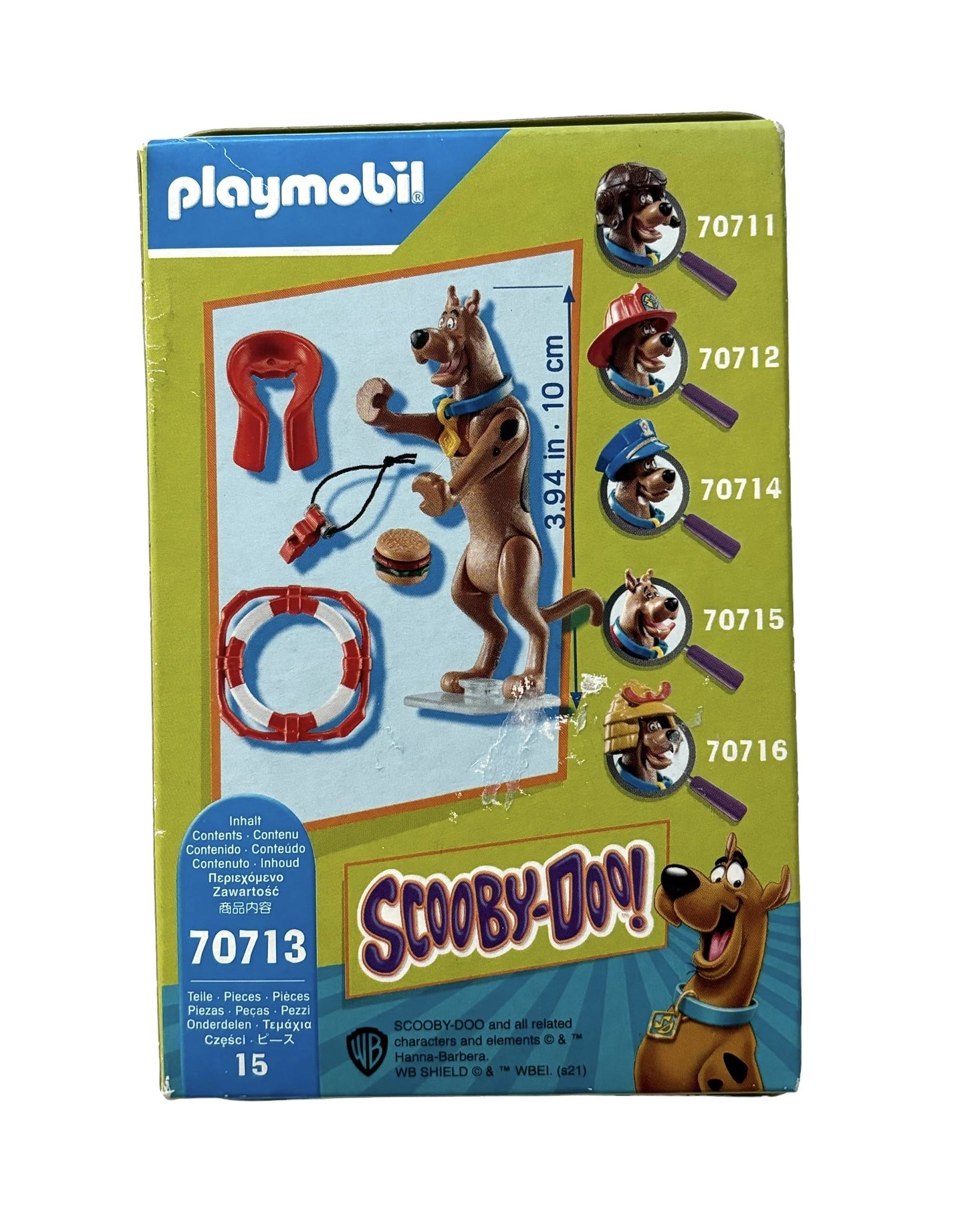 Scooby Doo Lifeguard Playmobil Set Age 5+