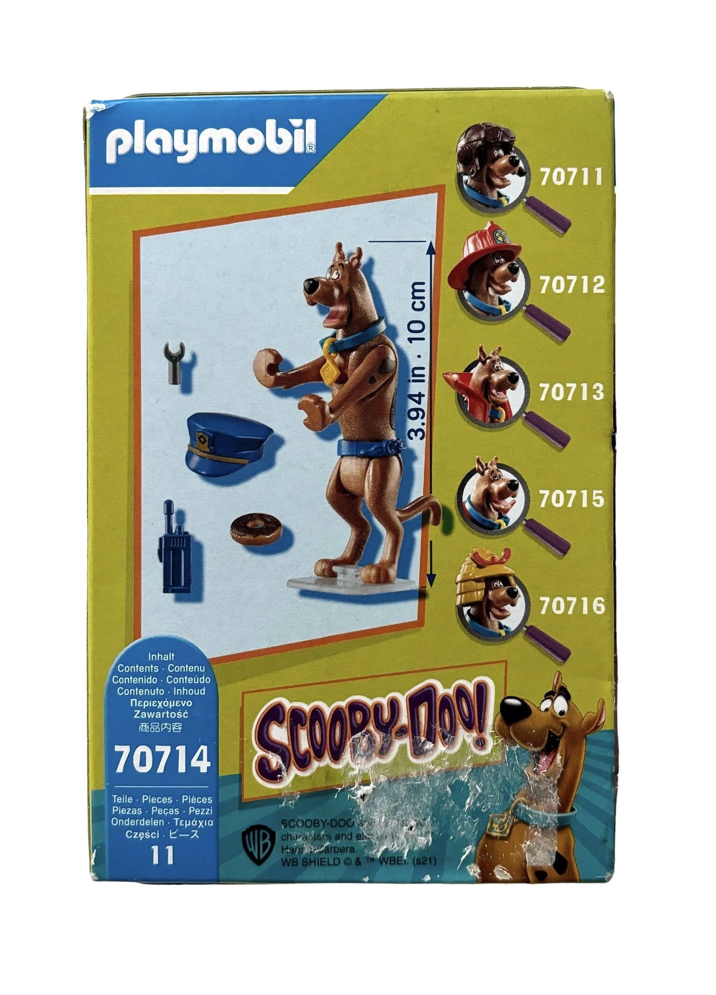 Scooby Doo Police Playmobil Set Age 5+