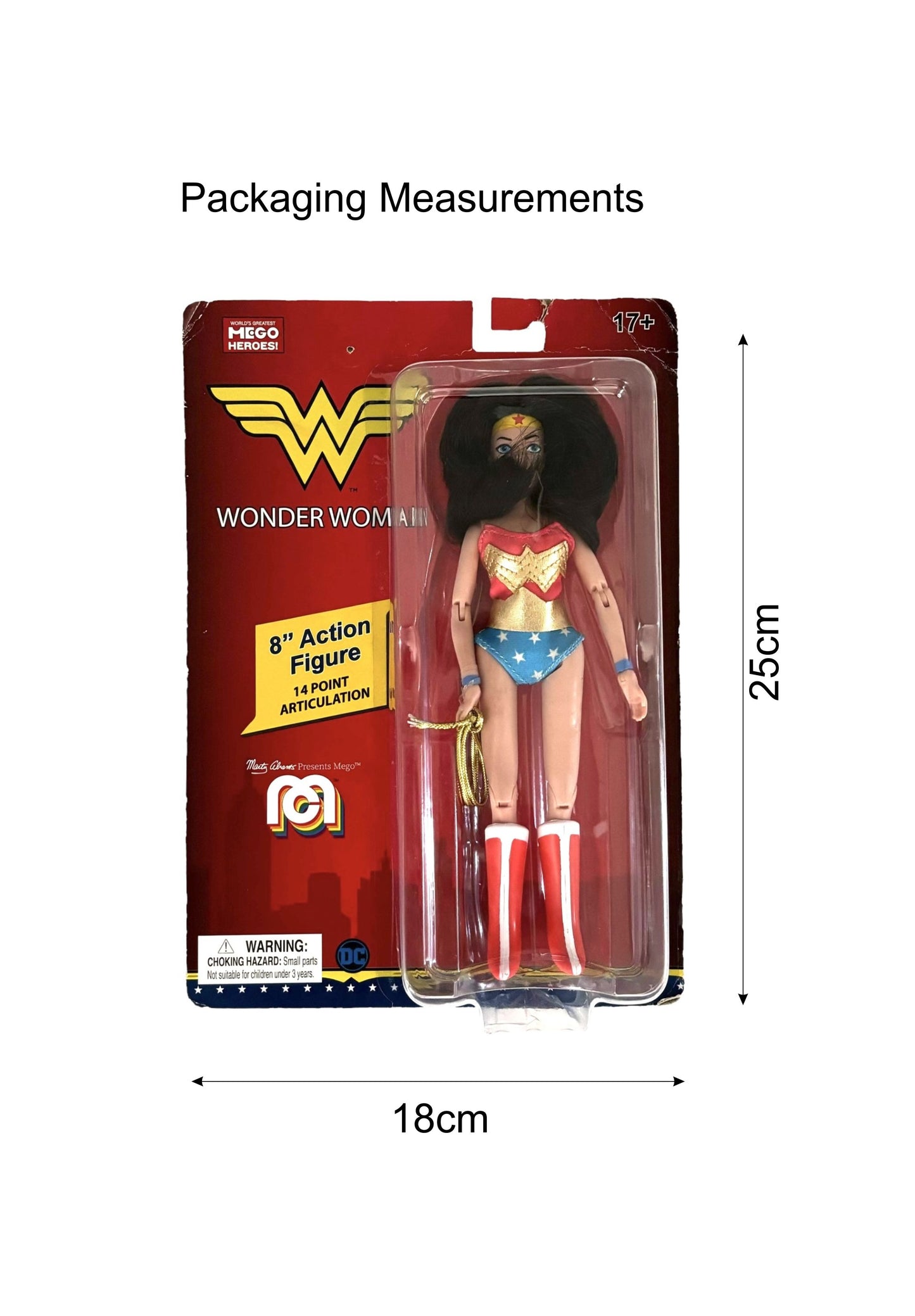 Wonder Woman 8’’ Action Figure 17+